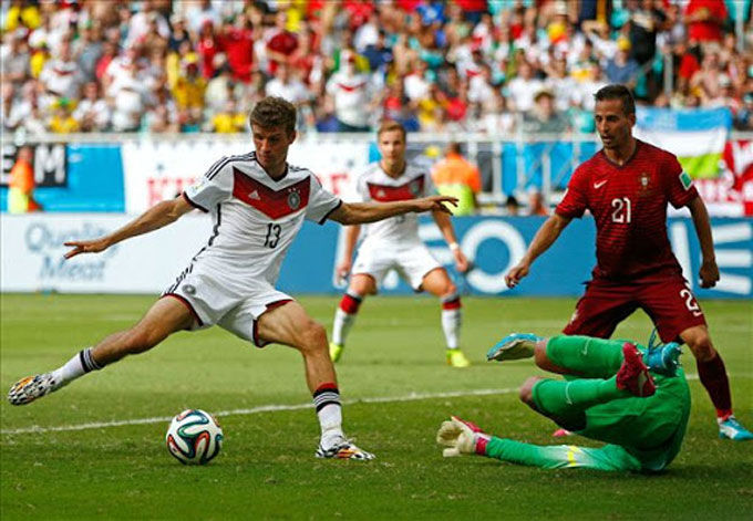 Đức đã thắng Bồ Đào Nha ở 4 lần gặp mặt gần nhất ở EURO và World Cup