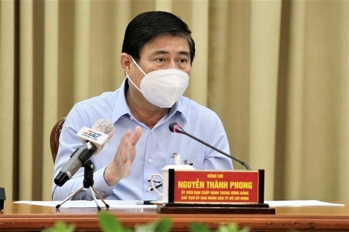 Chủ tịch Nguyễn Thành Phong:  Số ca nhiễm tại TP.HCM giảm 18% - 1