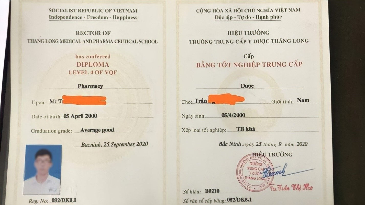 Kinh ngạc học 3 - 4 tháng có bằng y, dược - 2