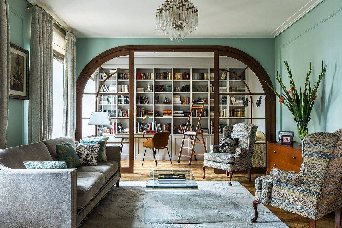 bookshelf-steals-the-spotlight-in-this-beautiful-green-living-room-91660.jpg