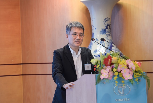 Tổng Công ty CP Dệt May Hà Nội và Tập đoàn Hansae hợp tác sản xuất vải tái chế trị giá hàng trăm triệu USD - Ảnh 1.