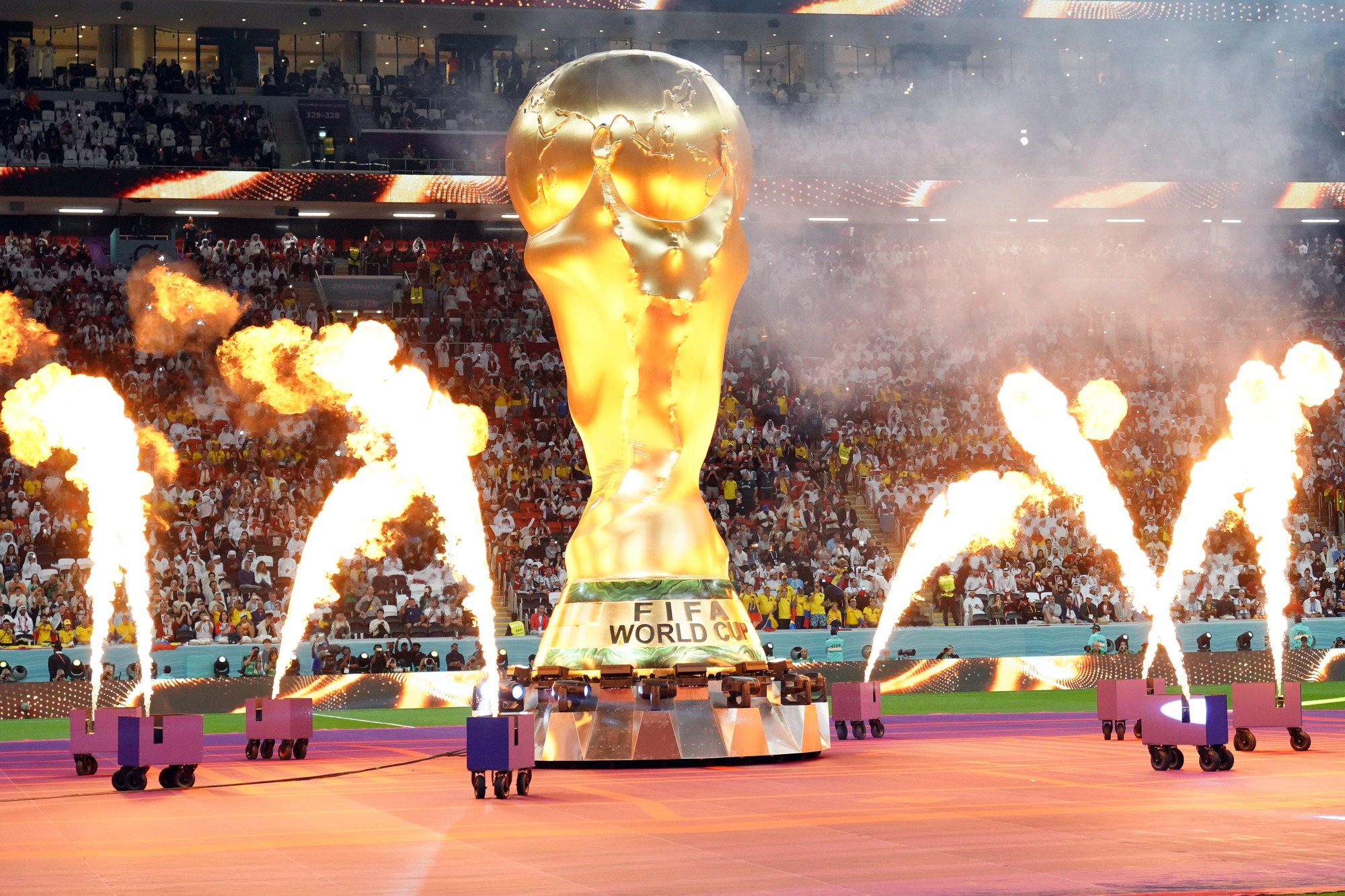 Mãn nhãn với lễ khai mạc World Cup 2022 tại Qatar - Ảnh 5.