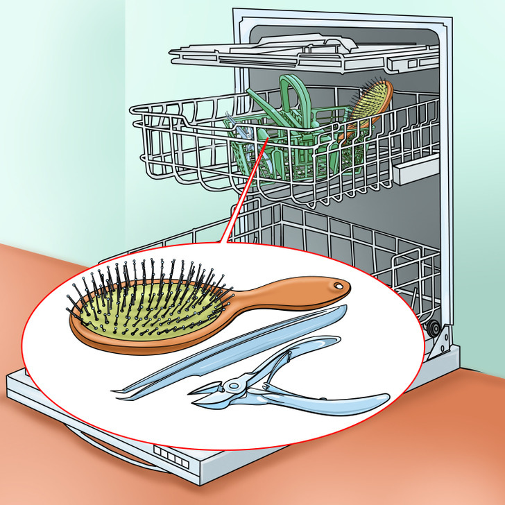 9 món đồ dùng có thể cho vào máy rửa chén để làm sạch - Ảnh 7.