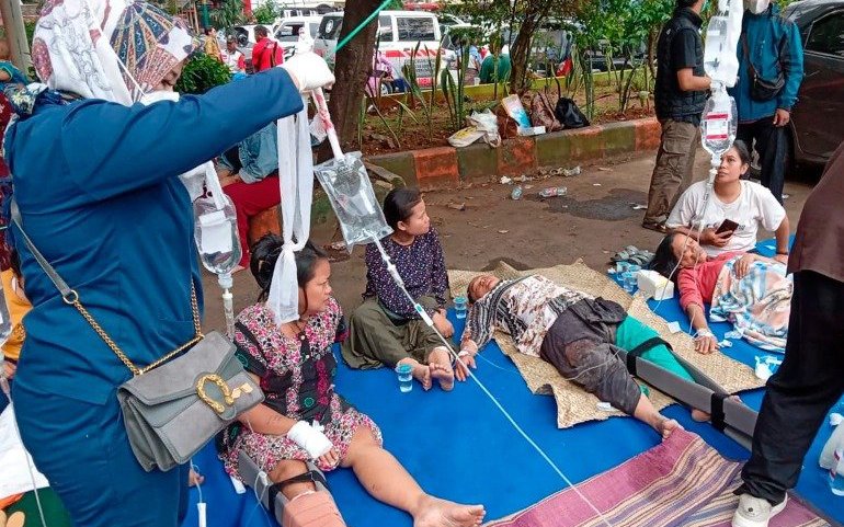 Động đất ở Indonesia làm ít nhất 20 người thiệt mạng, hàng trăm người bị thương