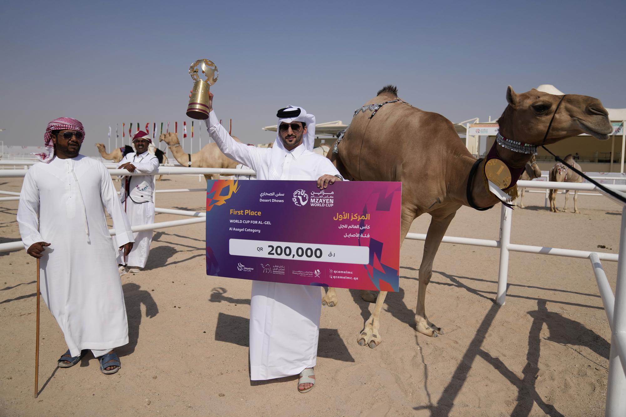 Cuộc thi lạc đà Qatar thu hút du khách bên lề World Cup - Ảnh 5.