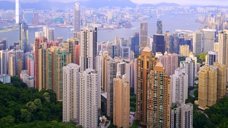 Giá nhà ở Hồng Kông giảm xuống mức thấp nhất trong gần 5 năm qua - Ảnh 1.