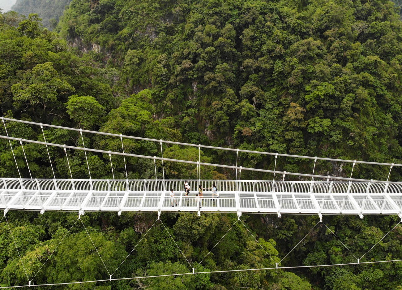 Ngắm cây cầu kính dài 2.000 m dài nhất thế giới tại Việt Nam - Ảnh 12.
