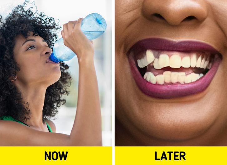 6 điều bạn đang làm mỗi ngày có thể khiến răng bị ố vàng - Ảnh 1.