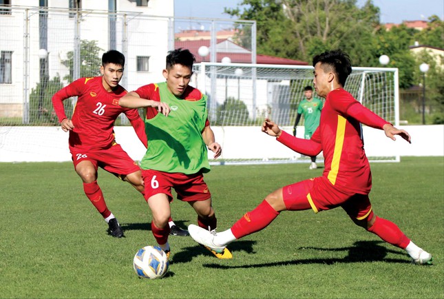 Các cầu thủ U23 Việt Nam đã thích ứng với chiến thuật mới - Ảnh 3.