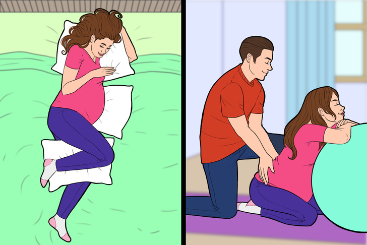 6 kỹ thuật xoa bóp để xoa dịu phụ nữ mang thai - Ảnh 1.