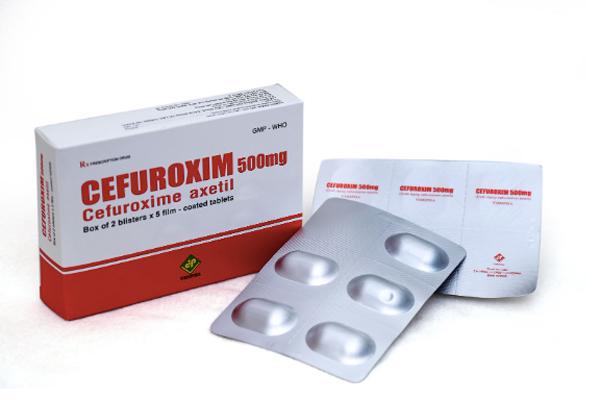 Thuốc kháng sinh Cefuroxim 500mg bị làm giả - Ảnh 1.