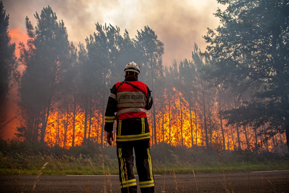 Nắng nóng kỷ lục gây cháy rừng ở các khu vực châu Âu - Ảnh 1.