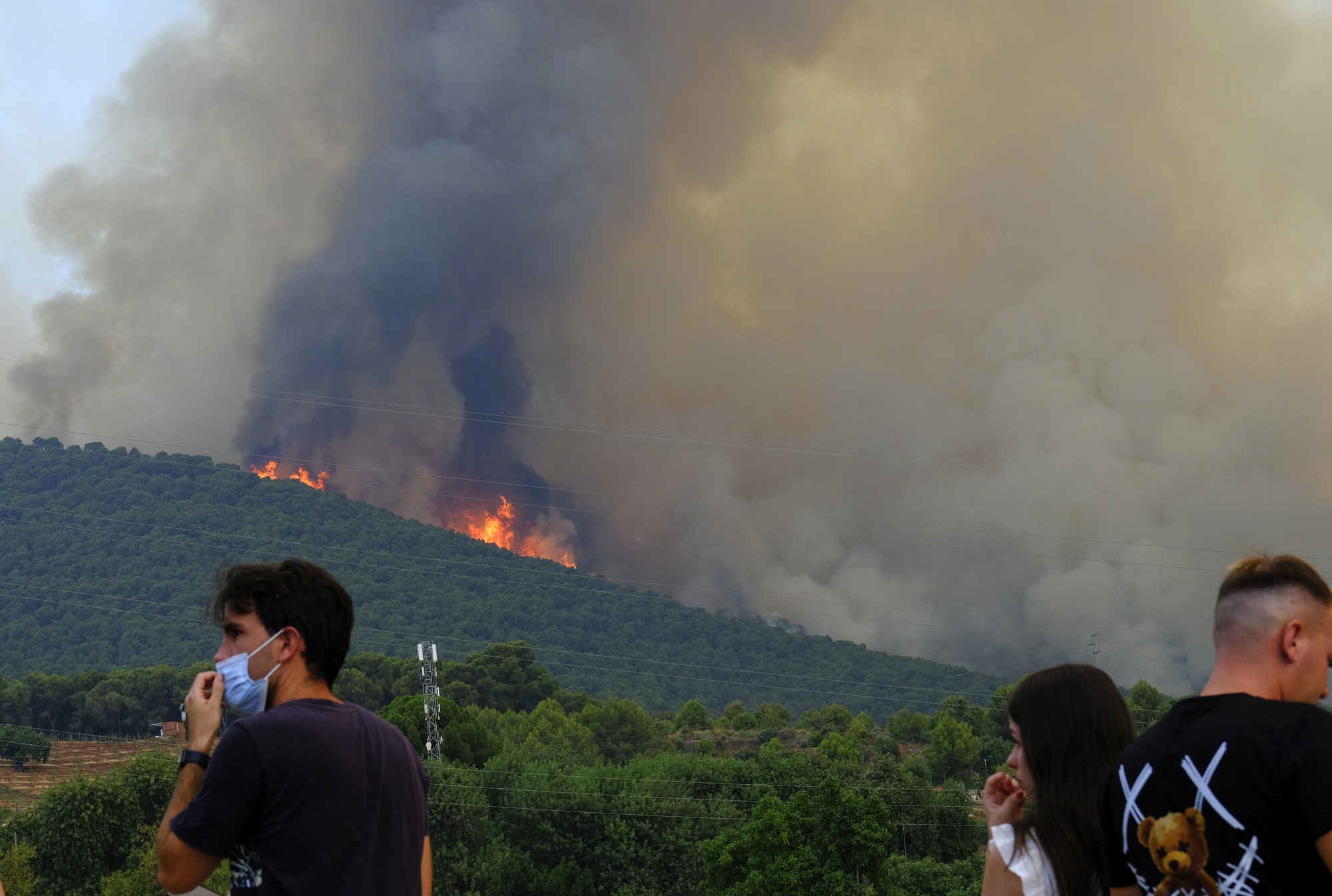 Nắng nóng kỷ lục gây cháy rừng ở các khu vực châu Âu - Ảnh 4.