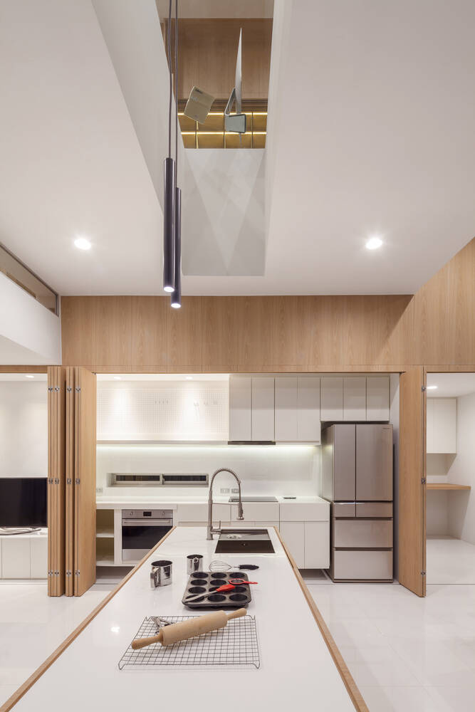 Ẩn phòng bếp: Xu hướng thiết kế mới để không gian rộng rãi hơn - Ảnh 9.