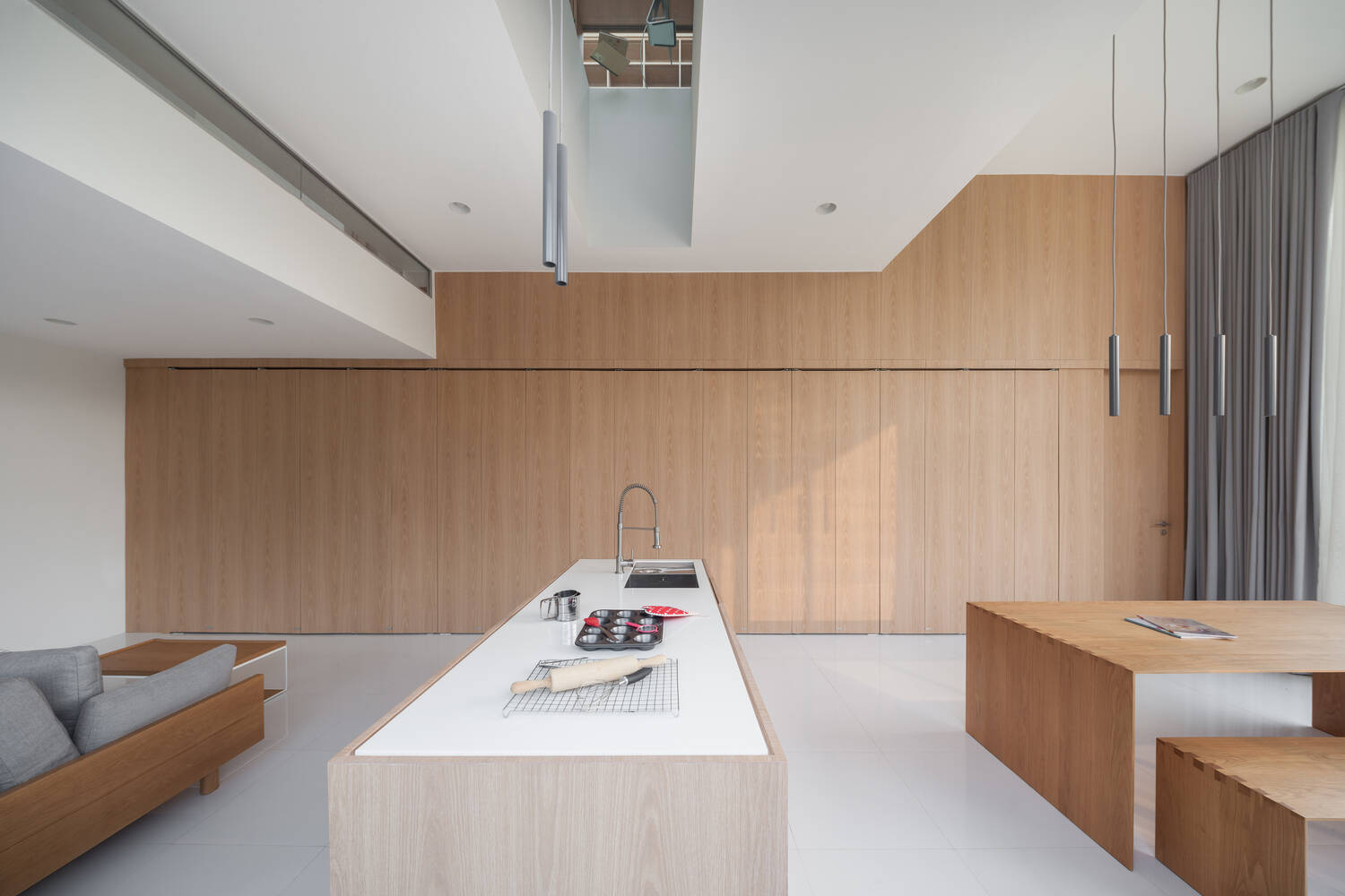 Ẩn phòng bếp: Xu hướng thiết kế mới để không gian rộng rãi hơn - Ảnh 8.