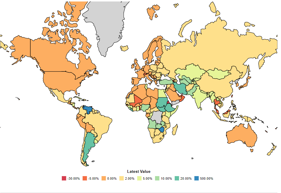 10 quốc gia có tỷ lệ lạm phát cao nhất thế giới - Ảnh 1.