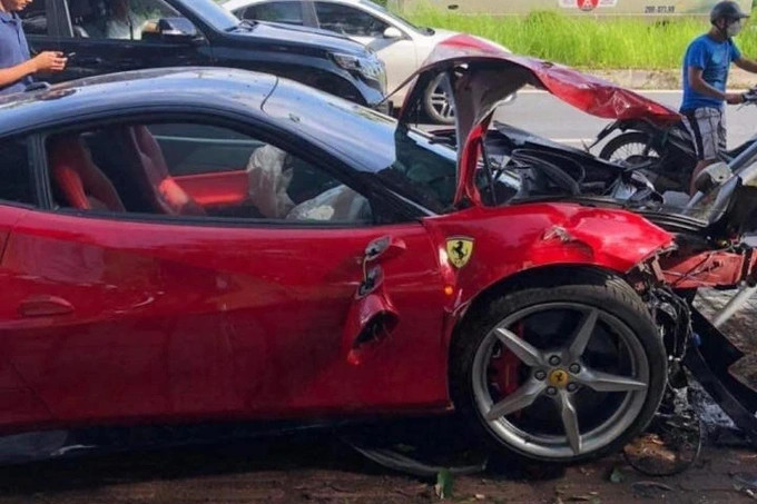 Vụ siêu xe Ferrari gặp sự cố, đại diện Volvo lên tiếng - Ảnh 1.