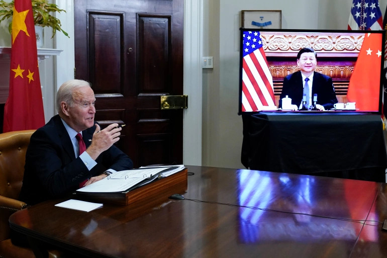 Mỹ và Trung Quốc đàm phán thương mại trong bối cảnh Tổng thống Biden cân nhắc cắt giảm thuế quan - Ảnh 2.