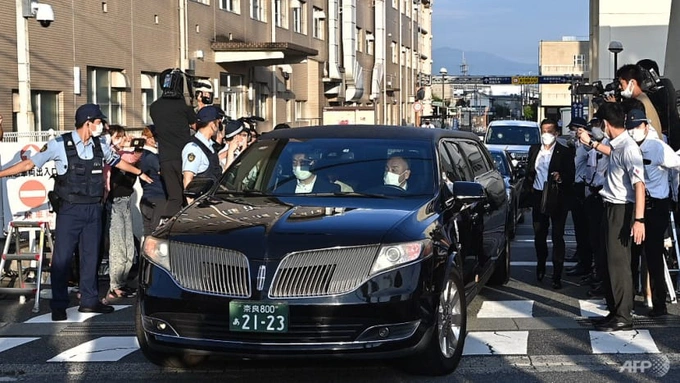Xe tang đưa thi thể cựu Thủ tướng Abe về Tokyo - Ảnh 3.