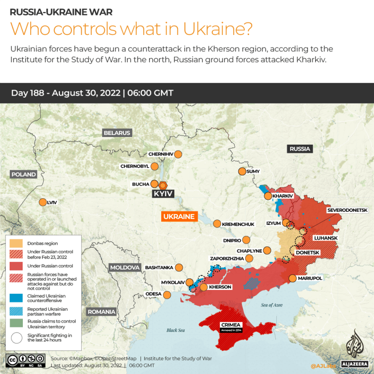 Ukraina tốn thất nặng nề trong đợt phản công đầu tiên sau 6 tháng chiến tranh - Ảnh 1.