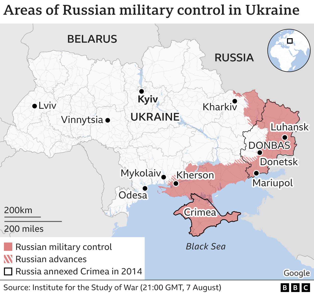 Bản đồ chiến sự Nga - Ukraina ngày 9/8: Giao tranh ác liệt tại miền Đông - Ảnh 8.