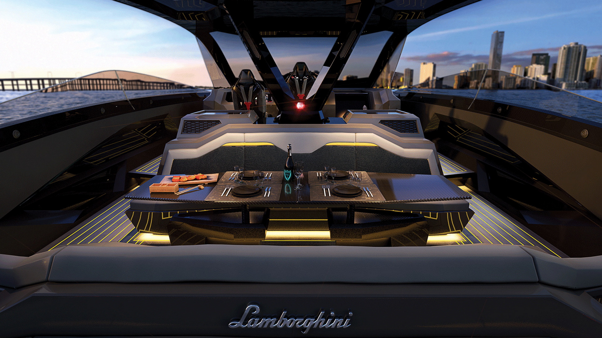 Lamborghini vừa ra mắt siêu du thuyền 4.000 mã lực đầu tiên tại Mỹ - Ảnh 2.