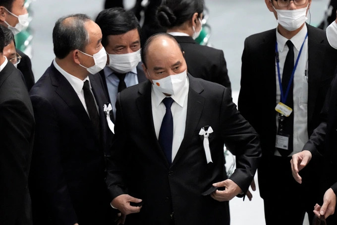 Nhật Bản tổ chức quốc tang cho ông Shinzo Abe - Ảnh 16.