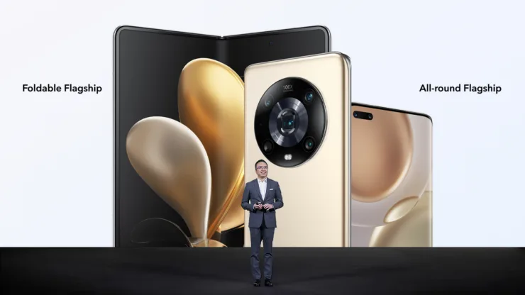 Honor tung điện thoại gập đầu tiên ở nước ngoài, cạnh tranh với Apple, Samsung - Ảnh 1.