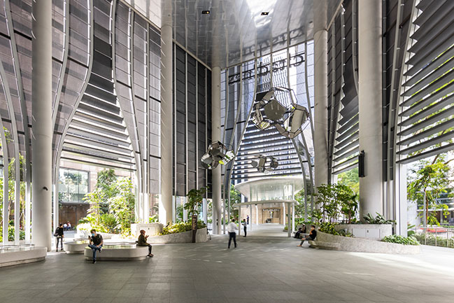 Chiêm ngưỡng tòa nhà chọc trời với ''hệ sinh thái xanh'' tại Singapore - Ảnh 10.