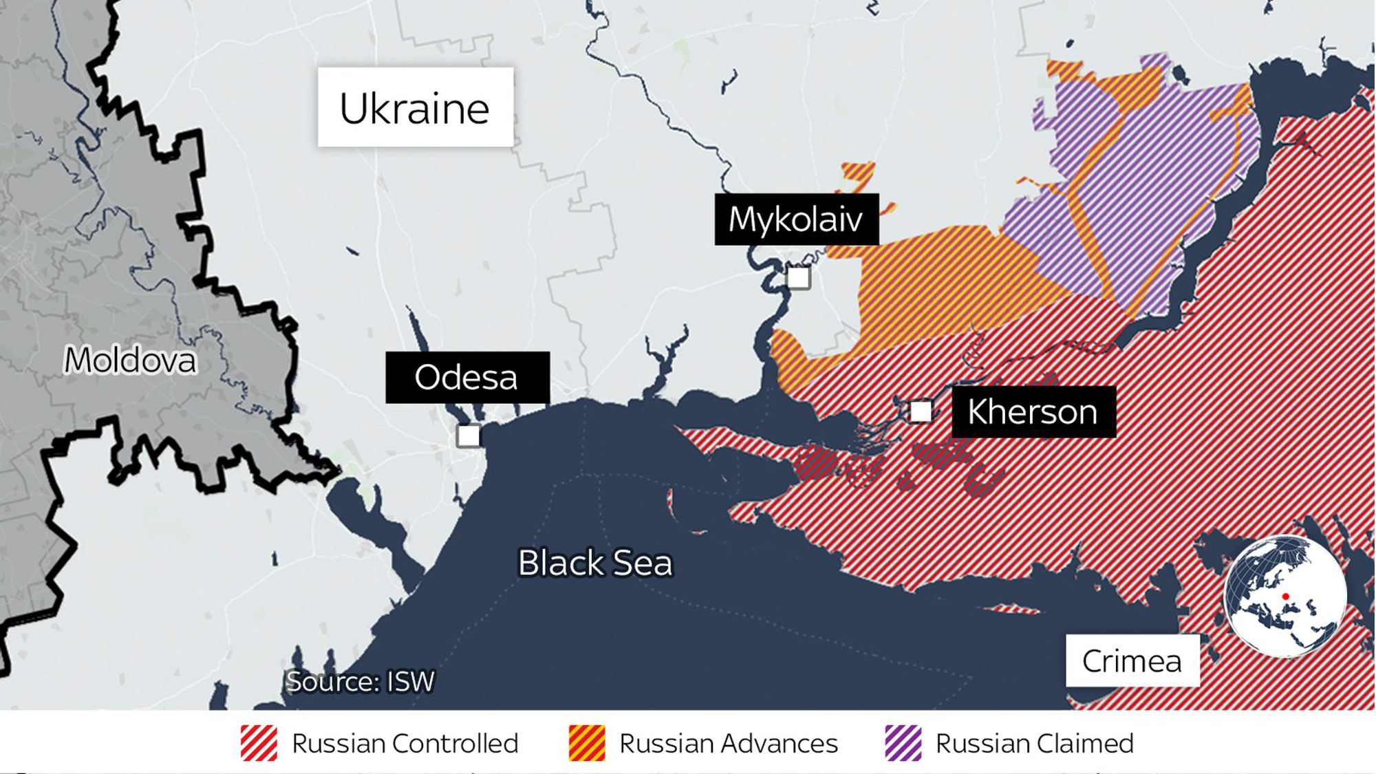 Kherson - trận địa quyết định trong cuộc chiến Nga -Ukraina - Ảnh 1.
