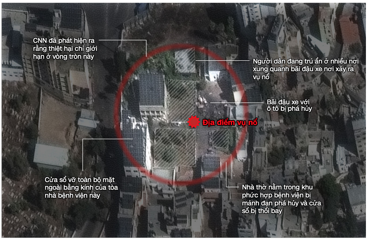 Xung đột Israel - Hamas: Ai gây ra vụ nổ ở Bệnh viện Al-Ahli? - Ảnh 7.
