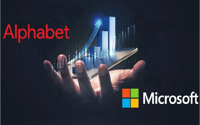 Kết quả kinh doanh của Microsoft, Alphabet vực dậy niềm tin nhà đầu tư - Ảnh 1.
