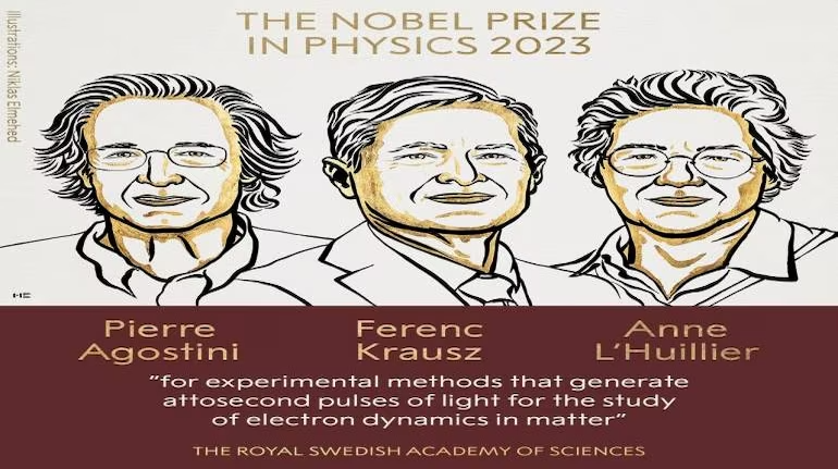 Giải Nobel Vật lý 2023 vinh danh 3 nhà khoa học - Ảnh 1.