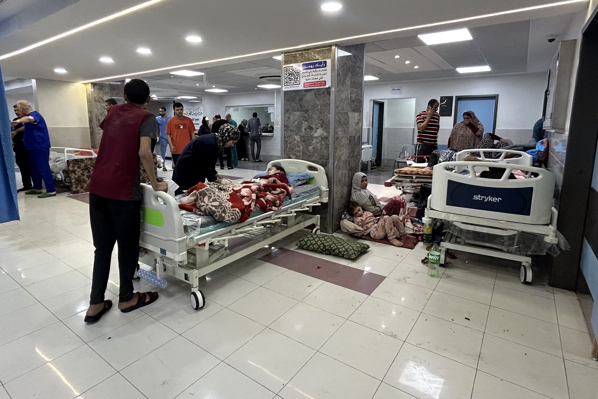 Bệnh viện ở Gaza bên bờ vực sụp đổ- Ảnh 7.