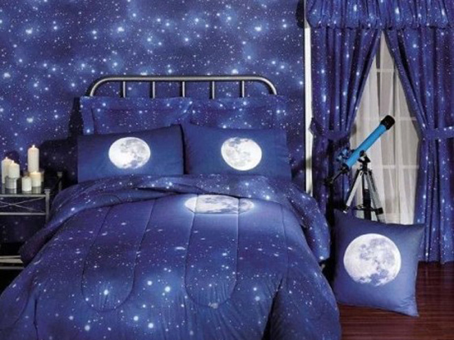 Mang cả vũ trụ rộng lớn vào phòng ngủ cho trẻ- Ảnh 4.