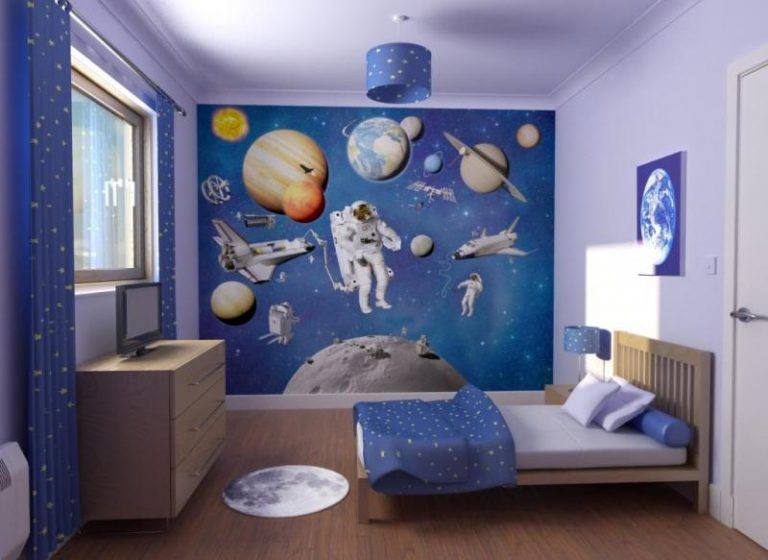 Mang cả vũ trụ rộng lớn vào phòng ngủ cho trẻ- Ảnh 5.