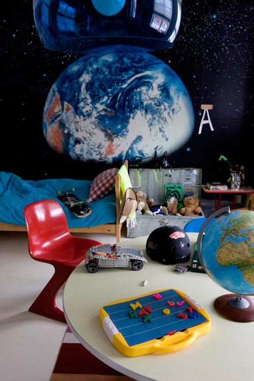 Mang cả vũ trụ rộng lớn vào phòng ngủ cho trẻ- Ảnh 11.