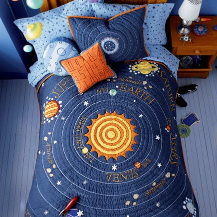 Mang cả vũ trụ rộng lớn vào phòng ngủ cho trẻ- Ảnh 12.