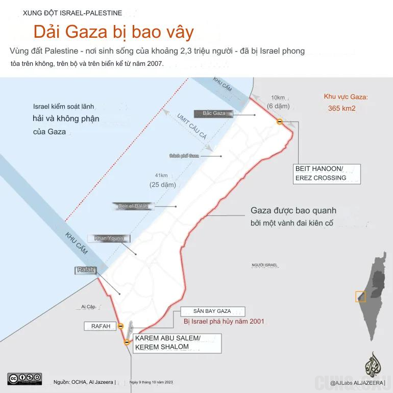 Chiến tranh Israel-Hamas: Bản đồ trực tiếp hàng ngày- Ảnh 6.