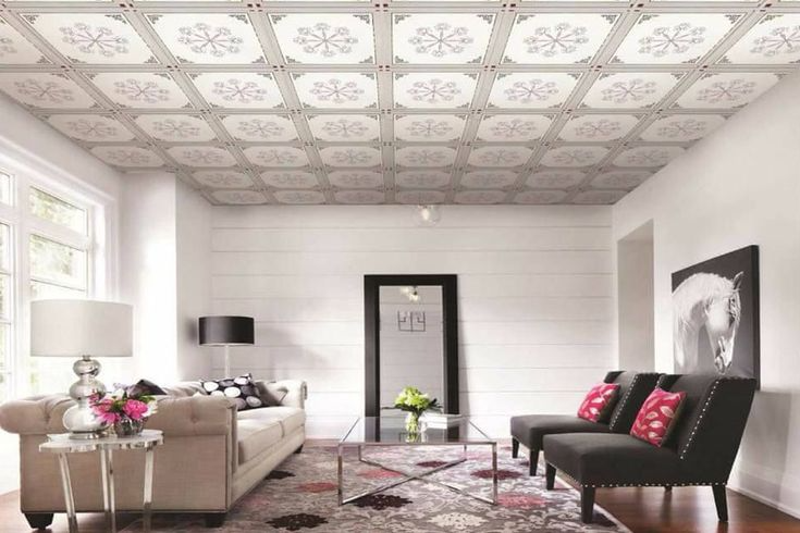 Thiết kế trần nhà đa dạng và cá tính cho phòng khách- Ảnh 10.