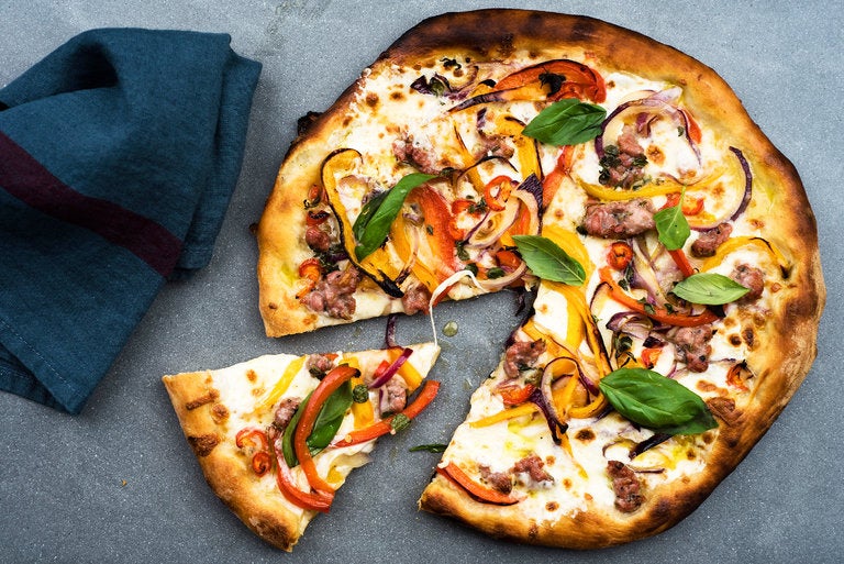 Món ngon mỗi ngày: Pizza ớt chuông - Ảnh 1.