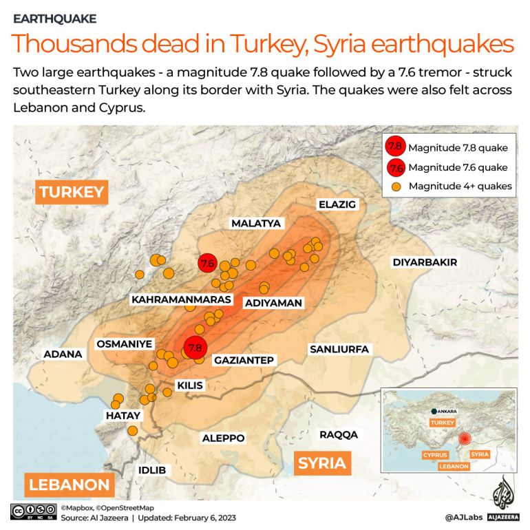 Số người thiệt mạng tăng trên 4.000 sau động đất ở Thổ Nhĩ Kỳ, Syria - Ảnh 2.