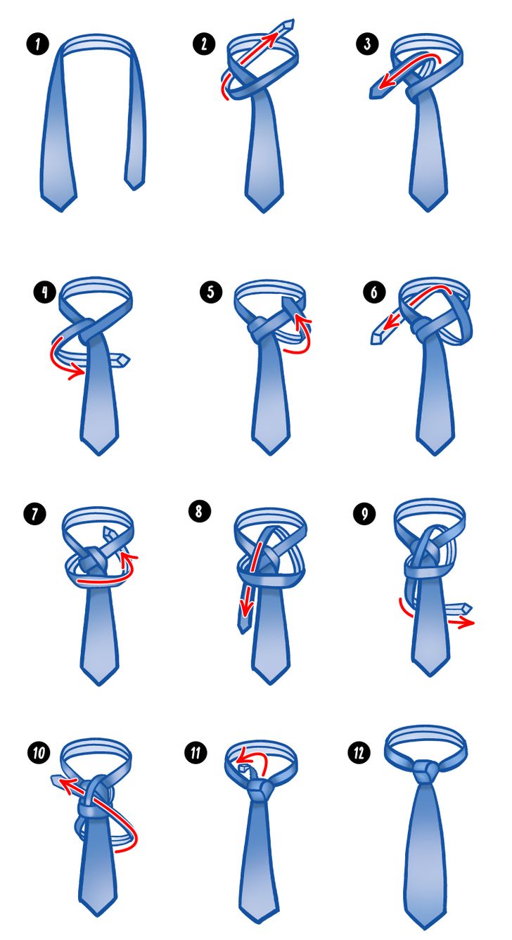 7 cách thắt cà vạt cực chi tiết - Ảnh 6.