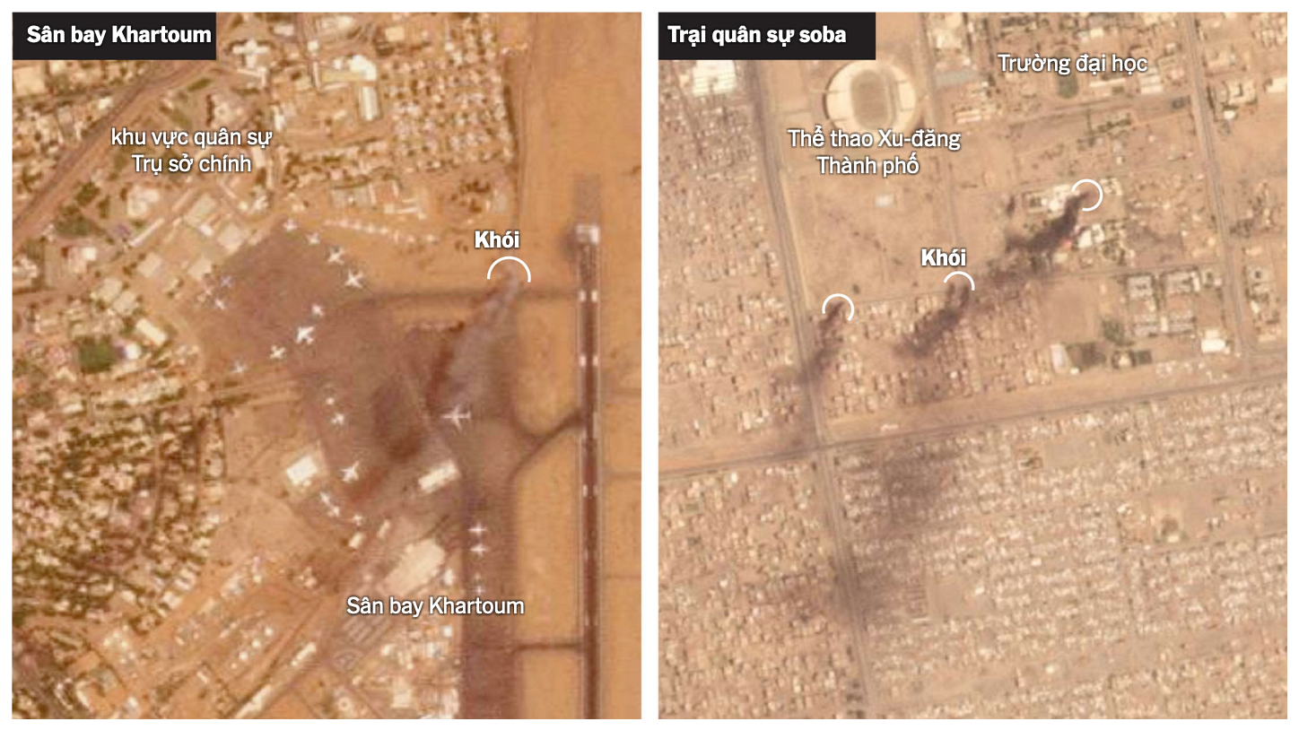 Theo dõi chiến sự ở Sudan: Bản đồ và video mới nhất - Ảnh 5.