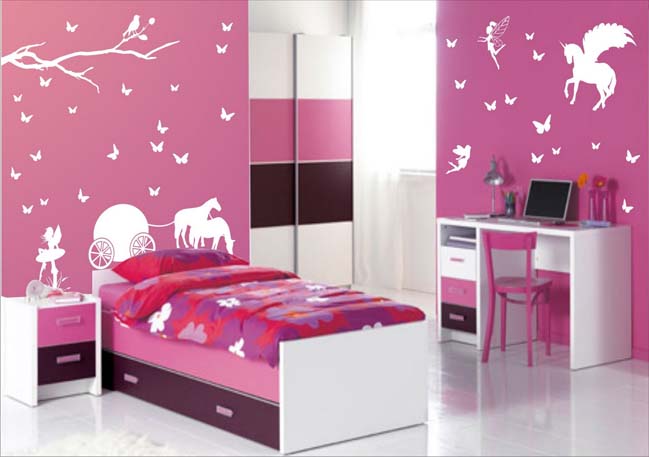22 mẫu phòng ngủ ''sắc hồng'' dành cho cô nàng tuổi teen - Ảnh 4.
