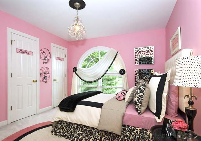 22 mẫu phòng ngủ ''sắc hồng'' dành cho cô nàng tuổi teen - Ảnh 17.