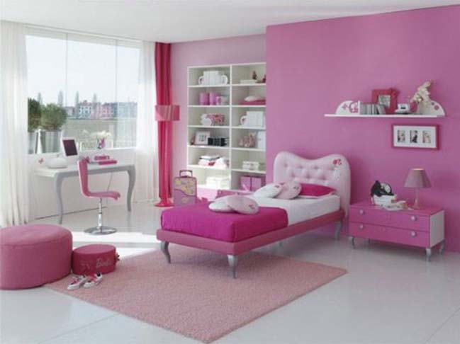 22 mẫu phòng ngủ ''sắc hồng'' dành cho cô nàng tuổi teen - Ảnh 18.