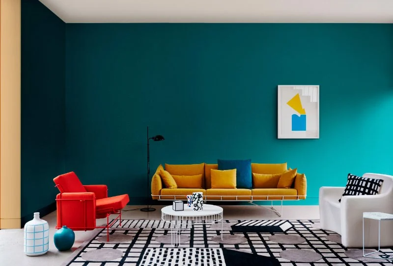 Phong cách Color Block - sáng tạo khối màu trong thiết kế nội thất - Ảnh 1.