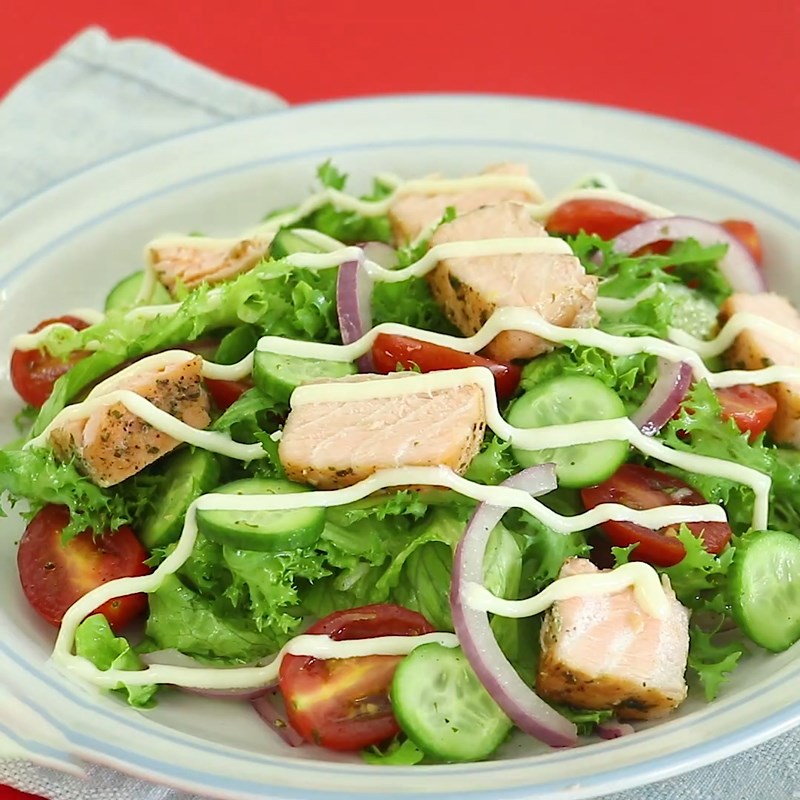 Món ngon mỗi ngày: Salad cá hồi sốt dầu giấm - Ảnh 6.