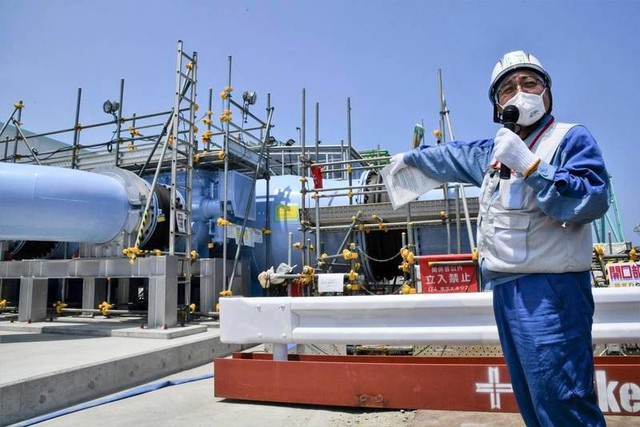 Nhật chính thức được phép xả nước thải từ nhà máy điện hạt nhân Fukushima ra biển - Ảnh 1.